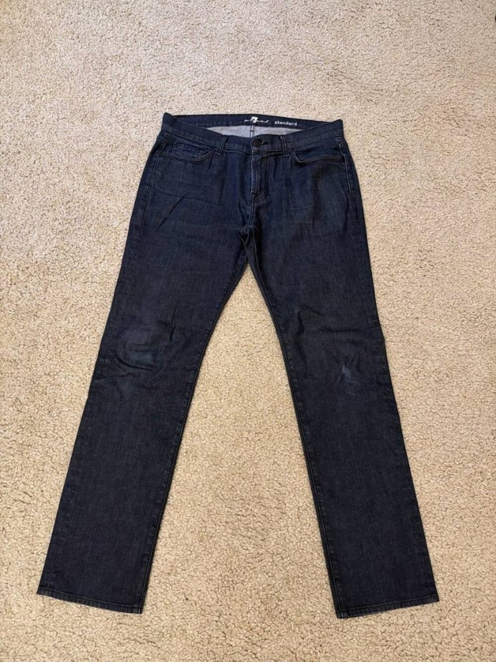 7 For All Mankind Standard Jeans Dark 34x34